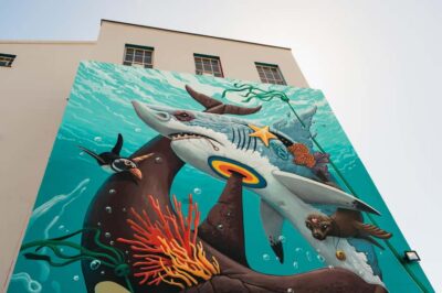 Street Art Walking Tour in Woodstock