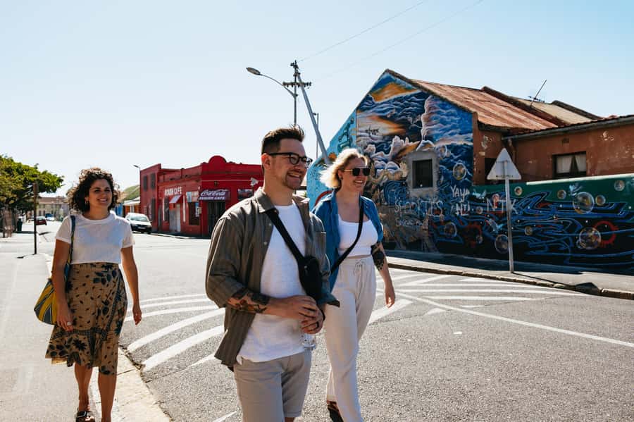 Cape Town: Street Art Walking Tour in Woodstock - The Old Biscuit Mill and a changing neighborhood