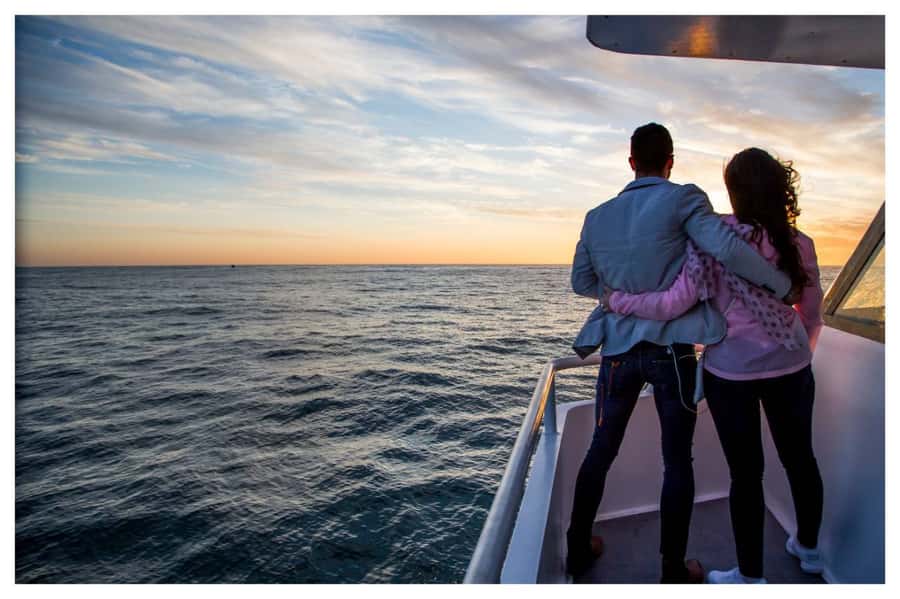Cape Town: Sunset Champagne Cruise - Granger Bay and the main sunset moment