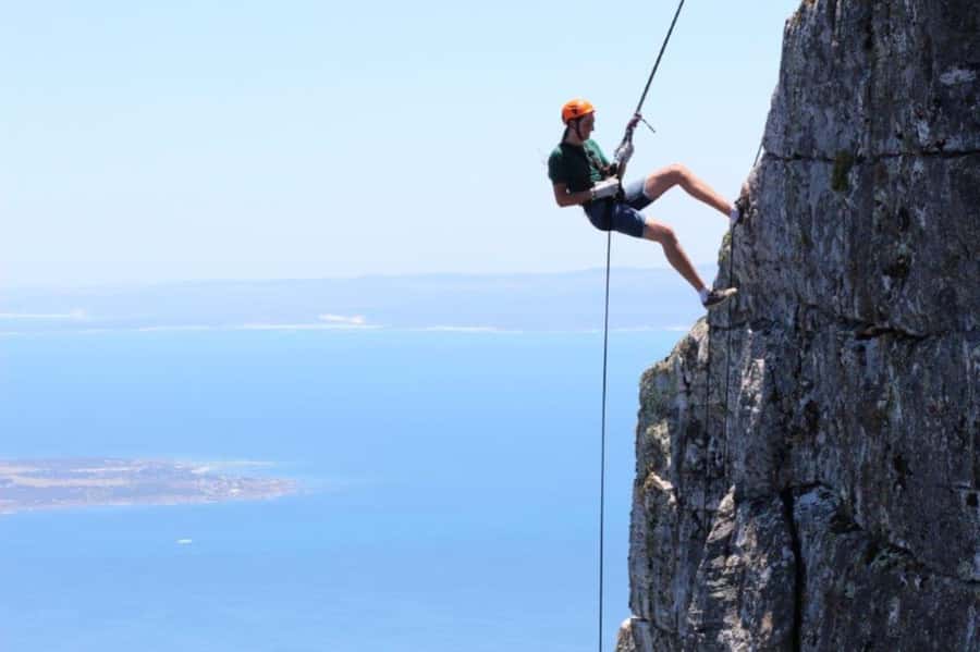 Cape Town: Table Mountain Abseiling Experience - A 112-metre descent above Camps Bay