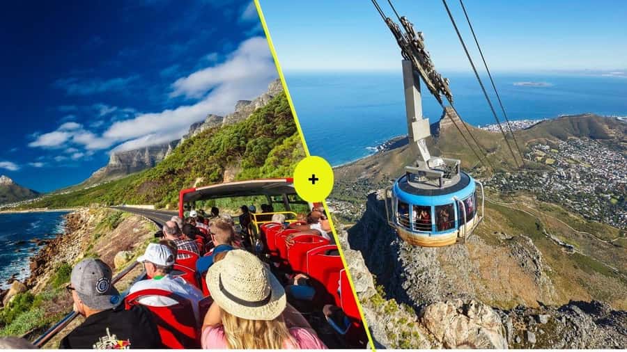 Cape Town: Table Mountain Cable Car, Hop-On Hop-Off Bus Tour - The red route and the ride to Table Mountain