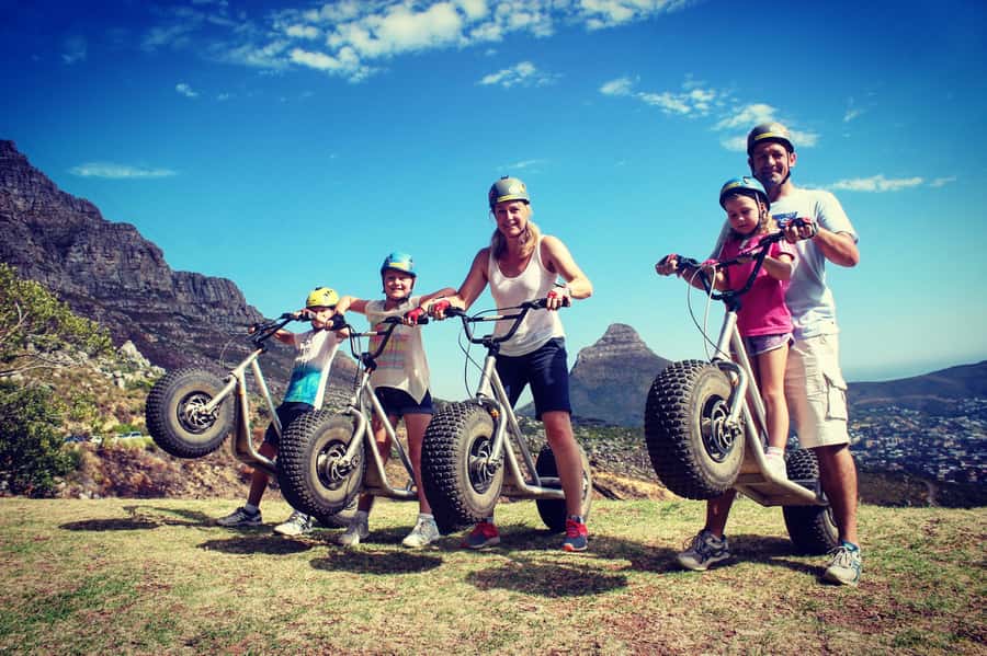 Cape Town: Table Mountain Gravity Scooter Tour - Signal Hill to Bo-Kaap: the first freewheel run
