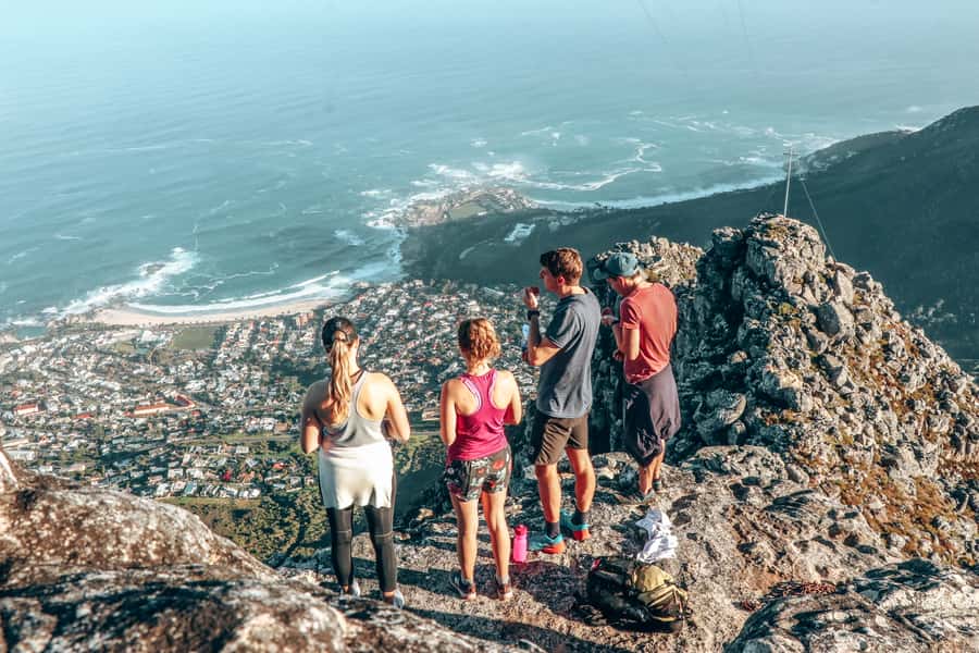 Cape Town: Table Mountain Hike via India Venster - India Venster’s rock steps and scrambling