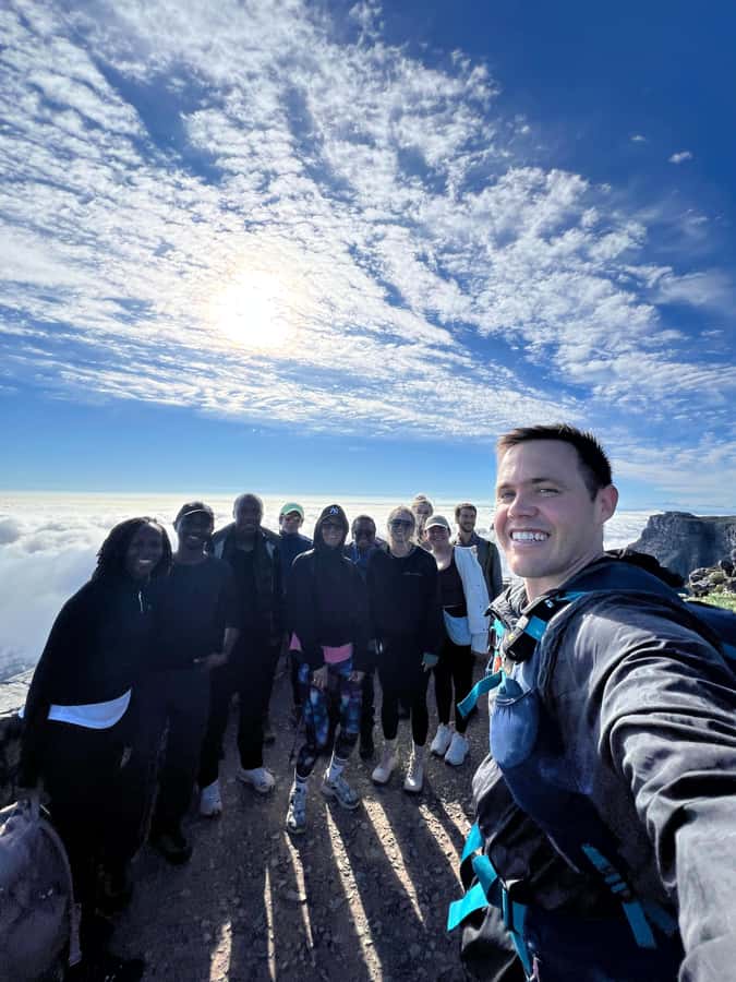 Cape Town: Table Mountain Hike with an Experienced Guide - Reaching the summit and looking beyond Cape Town