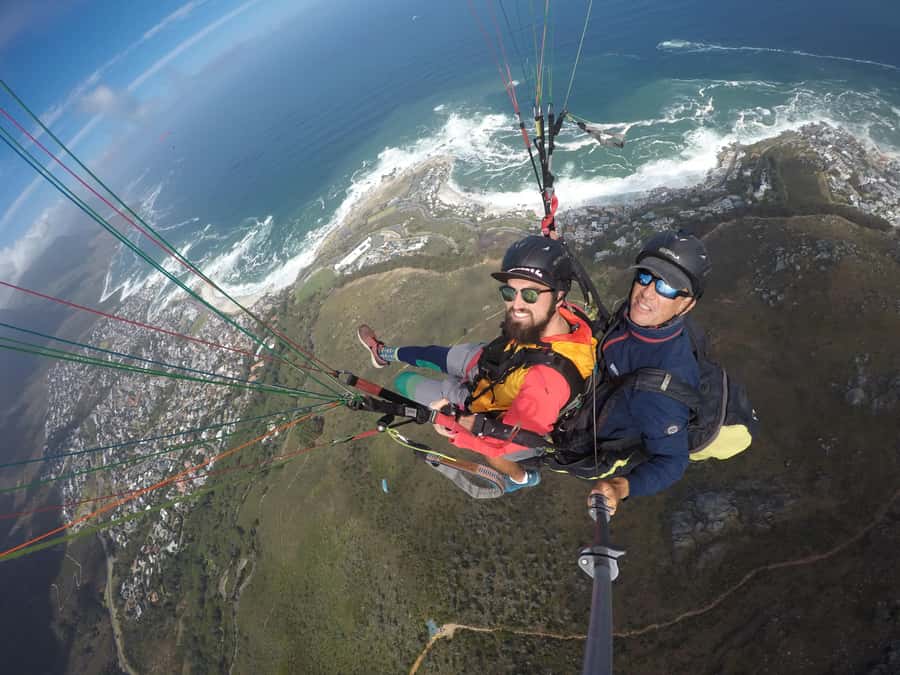 Cape Town: Tandem Paragliding Adventure - Landing and Returning to Signal Hill
