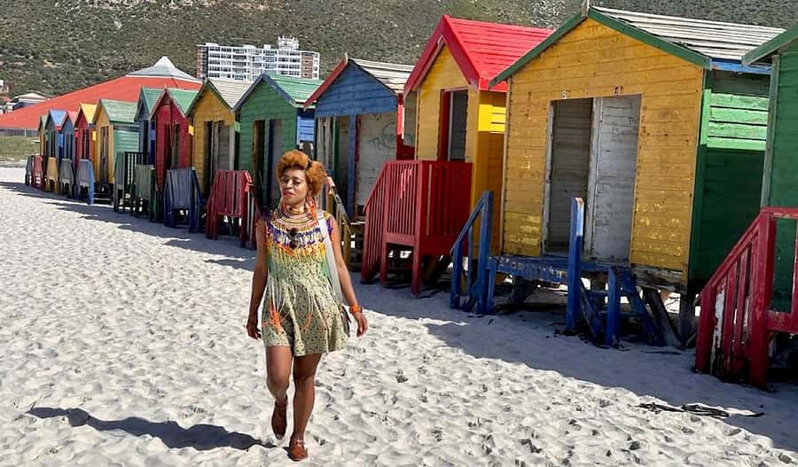Cape Town: The Cape Point Instagram Small Group Tour - St. James Beach finishes the photo circuit