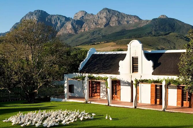 Cape Winelands Explore Full Day Tour with Private Transfer - Plaisir de Merle and the old barn at Simonsberg
