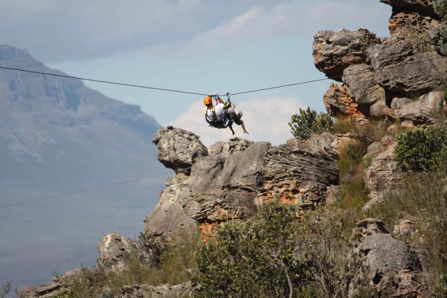 Ceres: Ziplining in the Mountains - Eight slides from 100 to 291 meters