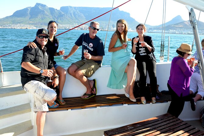 Champagne Cruise (Pre-Sunset) from Cape Town - The sparkling wine and onboard atmosphere