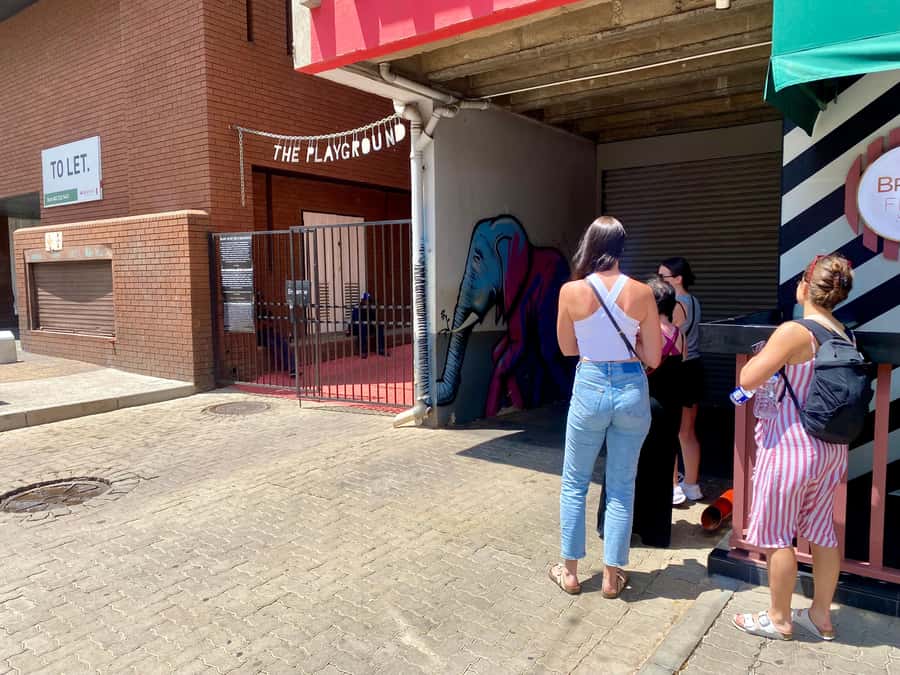 Colours of Johannesburg: A Graffiti & Street Art Tour - Maboneng: a colorful finish with a different mood