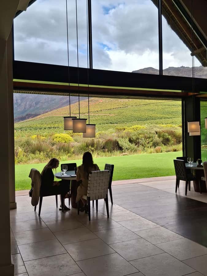 CUSTOMISED PRIVATE WINE TOUR WITH LUNCH - CAPE TOWN - Delheim for views, conservation, and photographs