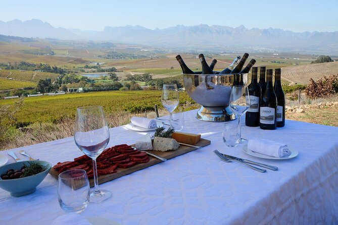 De-Alcoholized Wine Tasting - Spier Wine Farm and Its Recycled Bottle Chandelier