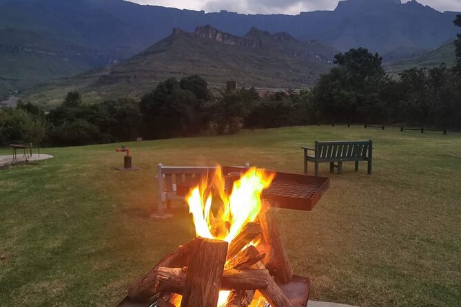 Drakensberg Mountains. Tugela Gorge and Amphitheater Hike - Forest, cliffs, and the Amphitheater