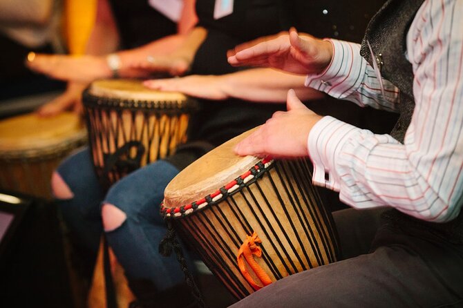 Drumstruck at Silvermist. Live African Drum Show & Wine tasting - Entering the African theater