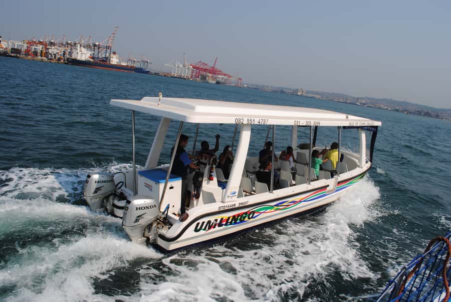Durban: 1-Hour Boat Cruise from Wilson's Wharf - The First Minutes: Safety, Music, and Harbor Views