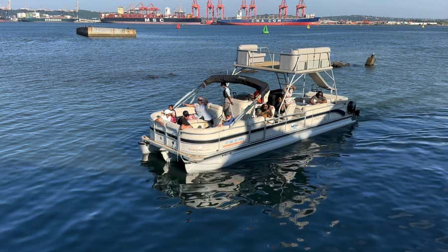 Durban: Pontoon Boat Harbor Cruise - What this Durban harbor cruise is really like