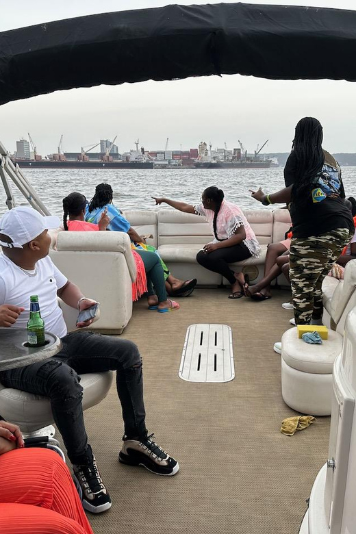 Durban: Pontoon Boat Harbor Cruise - Watching Durban Harbor at work