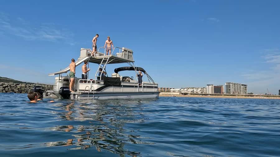 Durban: Pontoon Boat Harbor Cruise - Coastline views from a different angle