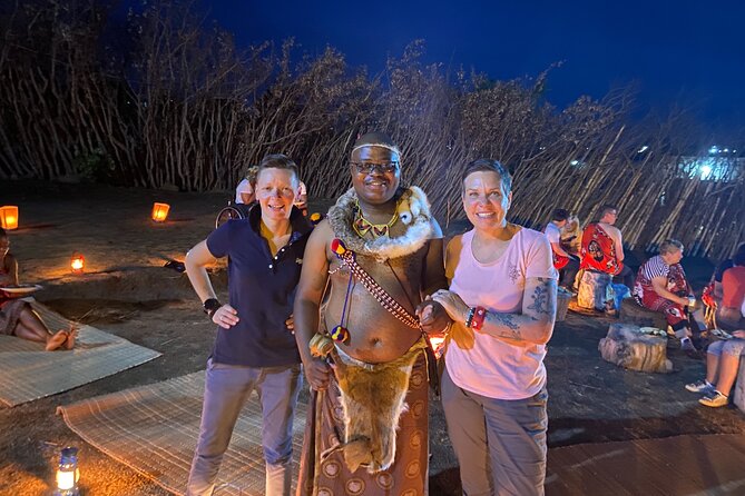 Evening Cultural Festival with African Cuisine Dinner. - Meeting the sangoma and browsing the art shop