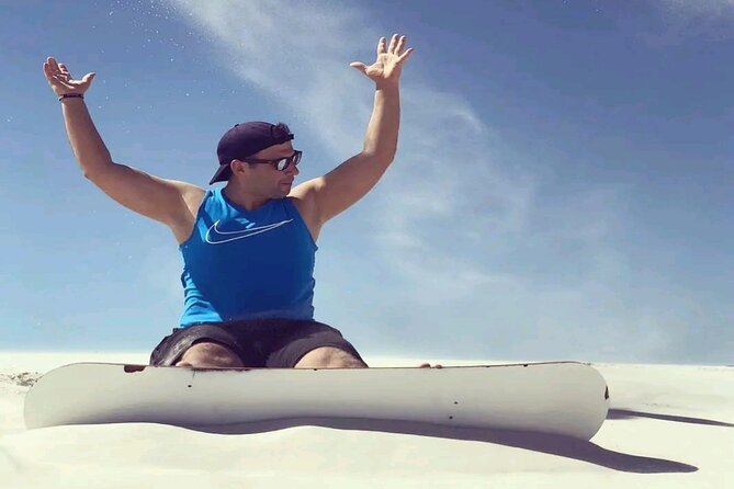 Explore Atlantis Sand Dunes with a 1hour 30mins sandboarding tour - Table Mountain views add more than scenery