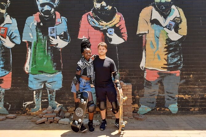 Exploring Johannesburg through Skateboarding - incl. skate lesson for beginners! - Newtown and Johannesburg’s Arts Scene