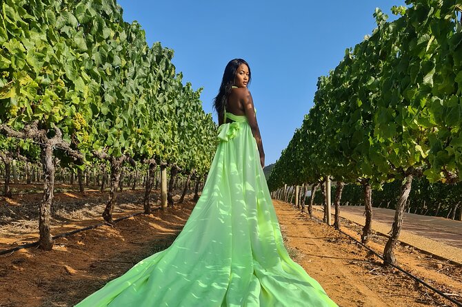 Flying Dress Cape Town - How the one-hour photo session works