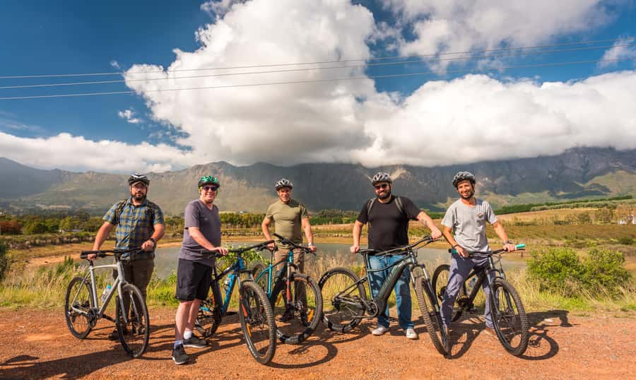 Franschhoek: Private E-bike Ride & Wine Experience - Grand Provence adds art to the first tasting