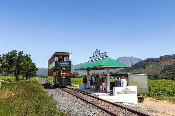 Franschhoek Wine Tram Hop-On Hop-Off Tour from Cape Town. - The scenery and the tram ride