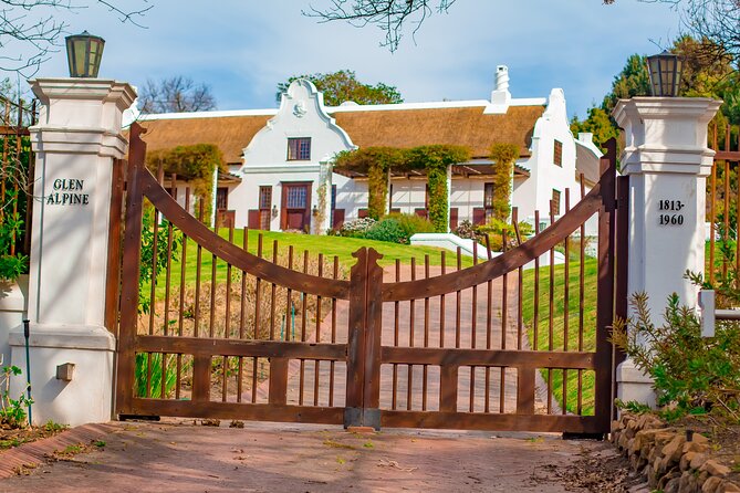 Franschhoek wine Tram & Stellenbosch Town Full day tour - Rickety Bridge adds a tractor ride