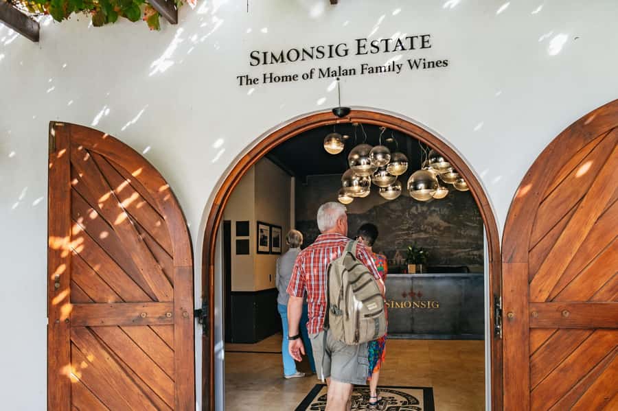 From Cape Town: 3 Regions Wine Tour with 3 Estates, 15 Wines - A 45-minute walk through Stellenbosch