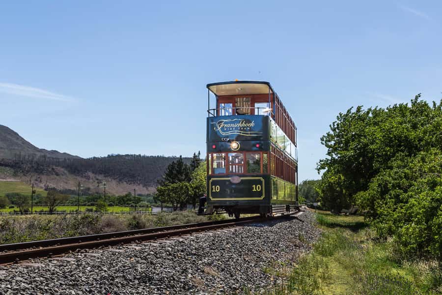 From Cape Town: Franschhoek Wine Tram Hop-on Hop-off - The views and the story behind the wine