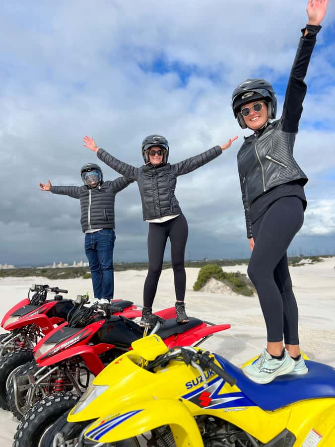 From Cape Town: Quad Bike Sand Dunes, Transport Included - The safety briefing matters, especially for beginners