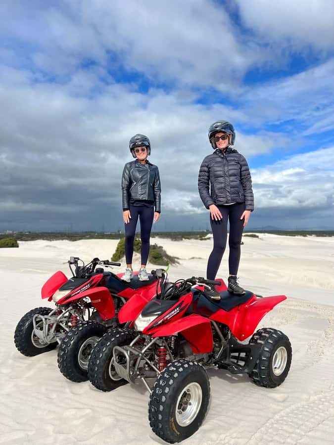 From Cape Town: Quad Bike Sand Dunes, Transport Included - The dune stops add more than just driving