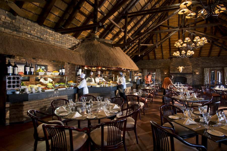 From Johannesburg: Pilanesberg Wildlife Safari - Lunch breaks up the day