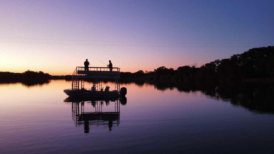 From Marloth Park: Sunset River Cruise Safari - Setting Off on the Komati and Crocodile Rivers