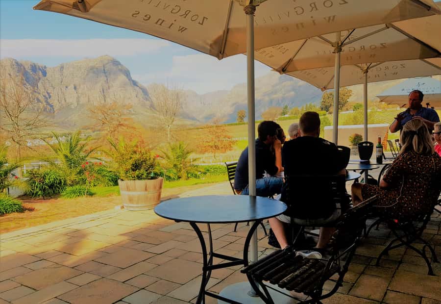 From Stellenbosch: Hop-On Hop-Off Wine Tour Southern Route - Start with an early pickup in Stellenbosch