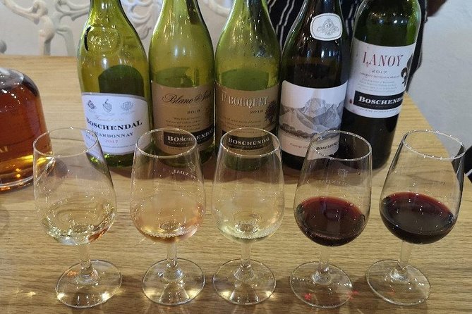 Full-Day Franschhoek Hop On Hop Off Wine Tram Tour from Cape Town - Choosing estates on the Navy route