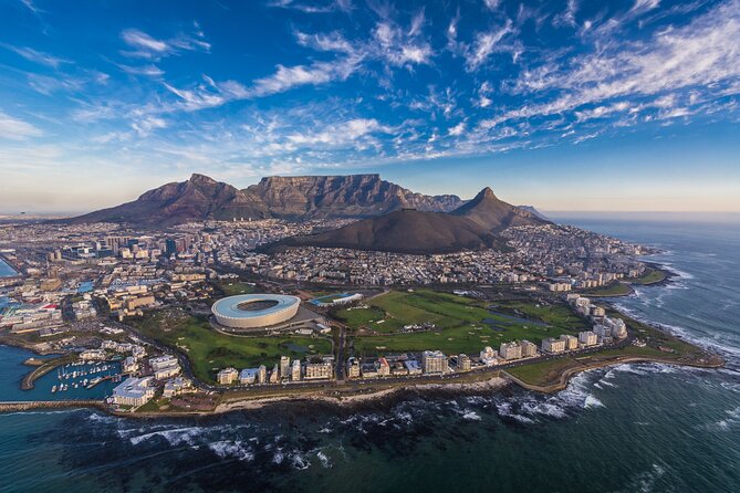 Full Peninsula Scenic Helicopter Flight with Free Boat Cruise - Taking off from the V&A Waterfront