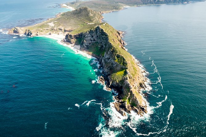 Full Peninsula Scenic Helicopter Flight with Free Boat Cruise - From Hout Bay to Cape Point’s rough cliffs