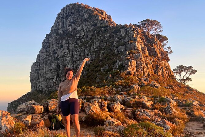 Guided Sunset/Sunrise Hike on Lions Head,Cape Town (Hotel Pickup) - Headlamps make the dark sections manageable