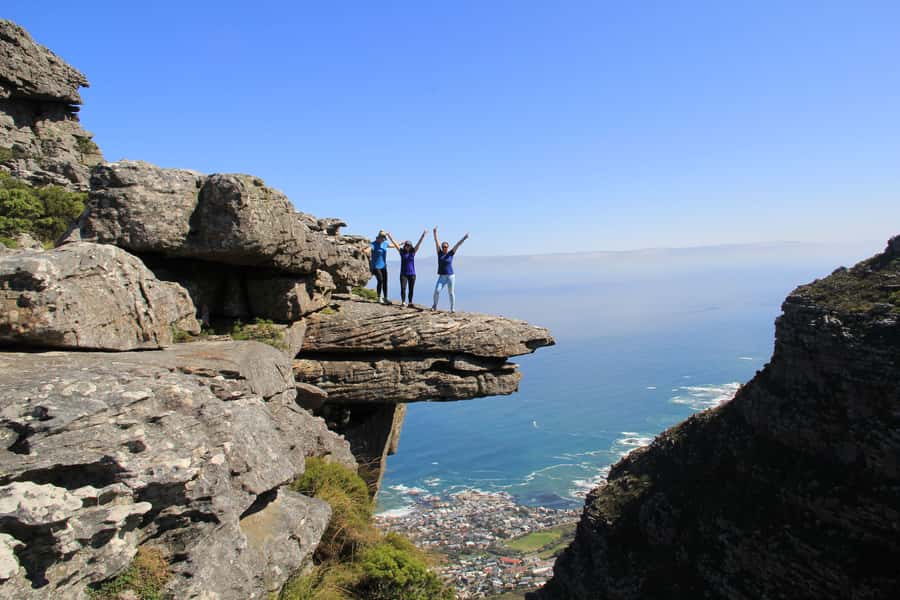 Guided Table Mountain Hike – Kasteelspoort Scenic Route - Starting from the city and entering the ravine