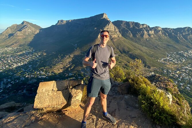 Half-day Lion's Head Hike in Cape Town - The climb from the Deauville Avenue meeting point
