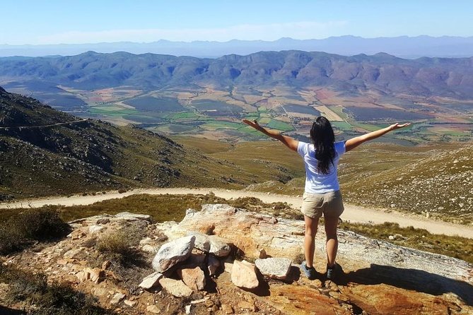 Half-Day Swartberg Pass PRIVATE Tour (including lunch & transfer - Oudtshoorn) - Riding the gravel road built by Thomas Bain