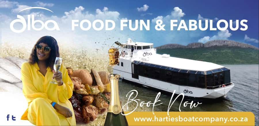 Hartbeespoort Dam: The Luxury Alba Boat Cruise with Food - Welcome Drinks on the Lawn Before Boarding