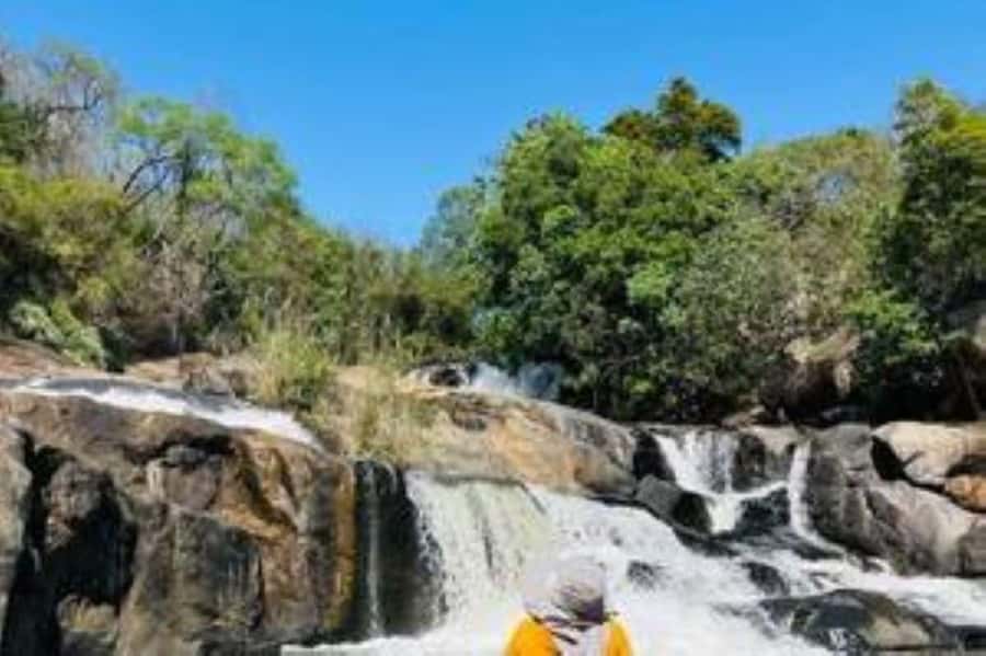 Hazyview : Sabie River Hiking Trail 12km - The river section and the first waterfall