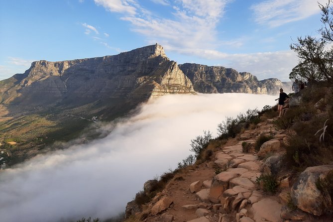 Hiking Lion's Head for sunrise, coffee & hotel Pick-up & Drop off - Sunrise from the 669-meter summit