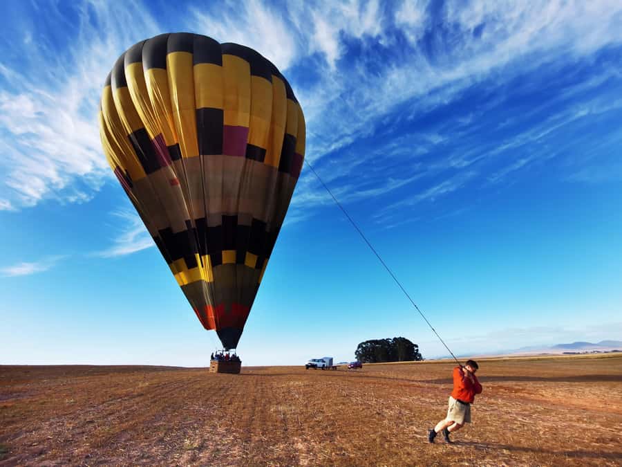 Hot air Balloon and Cape Winelands Private guided tour - Franschhoek, from Elephant’s Corner to wine-country style