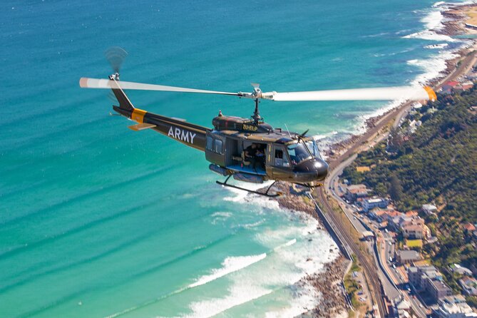Huey Army Helicopter Adventure Flight in Cape Town - The safety briefing and seating process