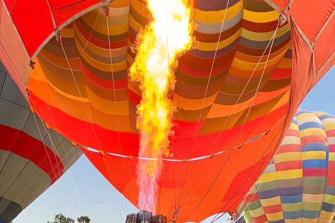 Johannesburg: Hot Air Balloon Flight along Magalies Valley - The Landing and Sparkling-Wine Toast
