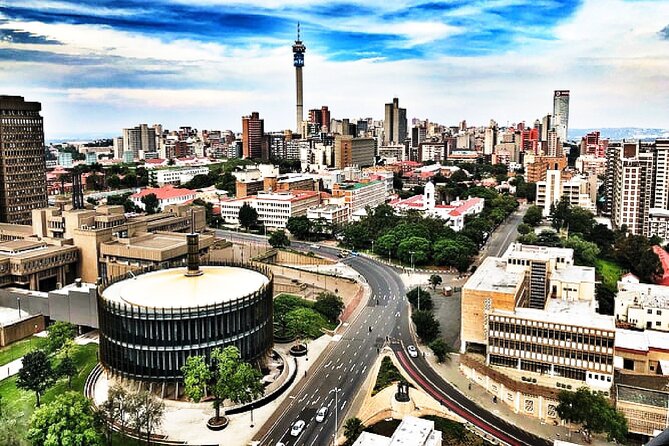 Johannesburg,Soweto and Apartheid Museum full-day tour - Mandela Bridge between Braamfontein and Newtown